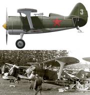 Asisbiz Polikarpov I 153 unknown unit Silver 3 captured during the Barbarrosa onslaught Russia 1941 0B