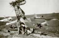 Asisbiz Various Polikarpov I 153 aircraft captured at Minsk during the Barbarrosa onslaught Russia 1941 ebay 06