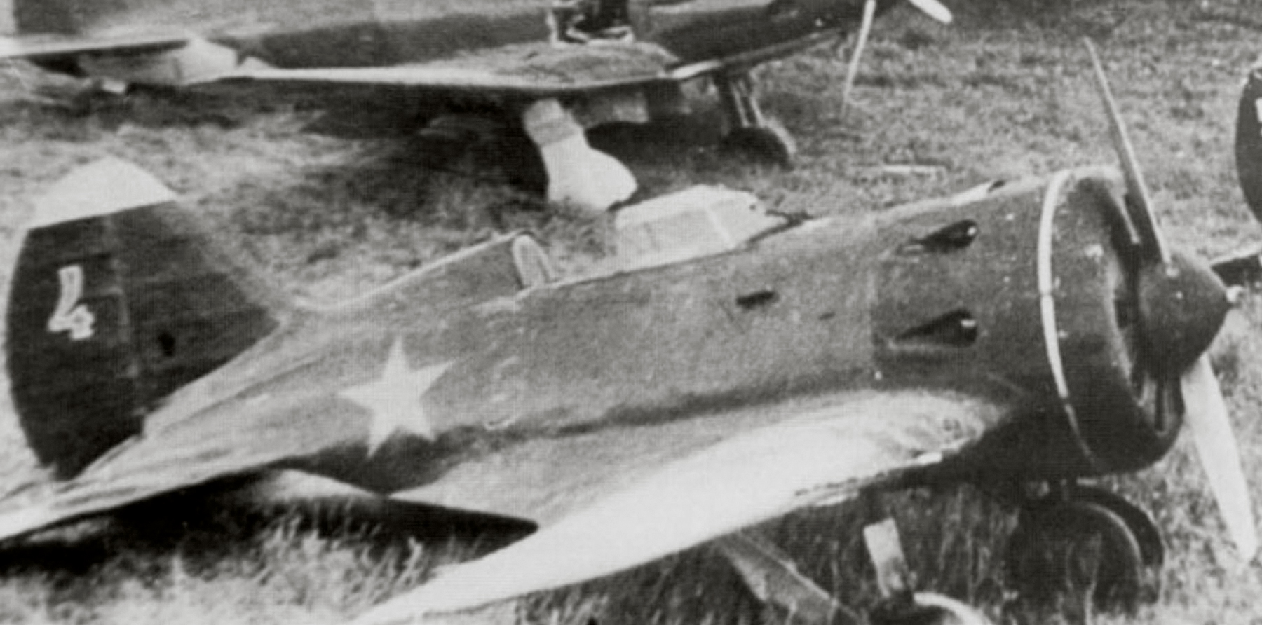 Polikarpov I 16 type 5 494IAP Red 4 captured at Riga Latvia during the Barbarosa onslaught 1941 02