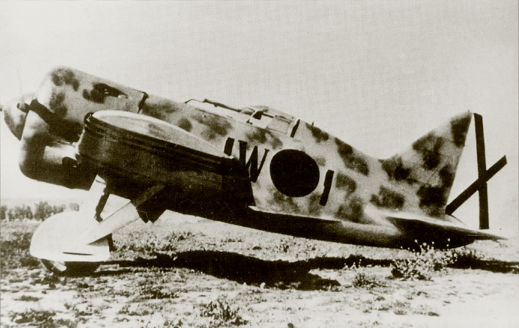 SCW Polikarpov I 16 Nationalist Grupo IW1 based at Madrid Cuatro Vientos 1940 41 01