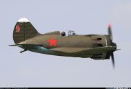 Asisbiz Airworthy Polikarpov I 16 type 24 cn 2421319 flying as Red 9 06