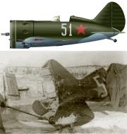 Asisbiz Polikarpov I 16 type 28 72SAP Northern Fleet Silver 51 Boris Safonov second aircraft 1941 0A