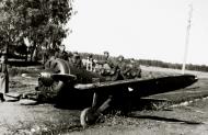 Asisbiz Polikarpov I 16 type 5 494IAP Red 13 captured in Lithuania during the Barbarosa onslaught 1941 02
