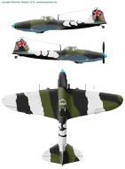 Asisbiz Ilyushin Il 2 Sturmovik 15GvShAP Red 7 Leningrad Front June 1944 0B