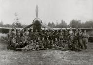 Asisbiz Ilyushin Il 2KR Sturmovik 151OKRAP group photo at the Rozhkopolye airfield 1944 01