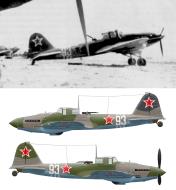 Asisbiz Ilyushin Il 2M3 Sturmovik 943ShAP White 93 Leningrad area in late 1943 01