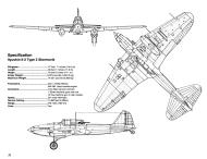 Asisbiz Technical drawing or blue print of Ilyushin Il 2 Shturmovik type 3 specifications from Signal 0A
