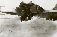 Asisbiz Junkers G 24 with workers clearing snow and engines running Health and Safety OMG Sweden ebay 01