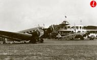 Asisbiz LOT Polish Airlines Junkers Ju 52 3m civil SP AKX in Hungary 1930s