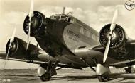 Asisbiz Lufthansa Junkers Ju 52 3mge civil D AMAM WNr 4037 named Kurt Wusthoff ebay postcard 01