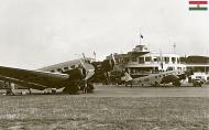 Asisbiz Malert Magyar Legiforgalmi Rt Junkers Ju 52 3mg3e civil HA JUA WNr 5523 at Budaors Airport Hungary