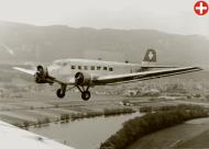 Asisbiz Swiss Air Force Junkers Ju 52 A701 presevered in flight over Switzerland web 02