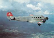 Asisbiz Swiss Air Force Junkers Ju 52 A703 presevered in flight over Switzerland web 02