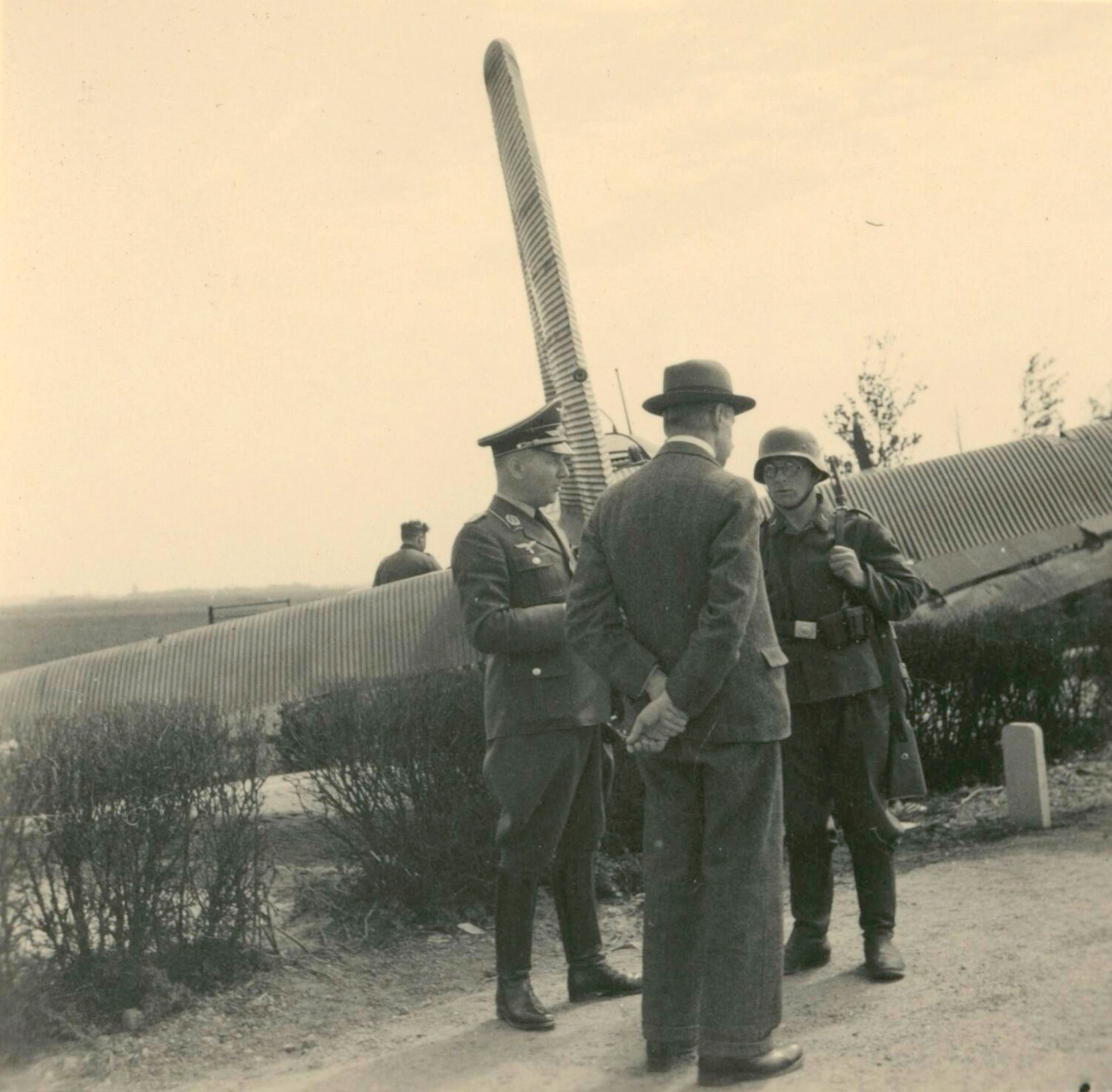 Fall Gelb Junkers Ju 52 3m shot down near Zuid Netherlands 10th May 1940 NIOD