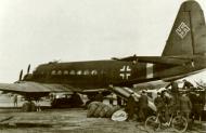 Asisbiz Junkers Ju 252V5 Lufttransportstaffel 290 Stkz DF+BQ WNr 005 being loaded with freight Berlin Tempelhof Jan 1943 SS1010 P46