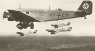 Asisbiz Junkers Ju 52 3mg3e KG152 Hindenburg Group 27+E11 with 27E13 27B23 27D13 Germany 1935 01