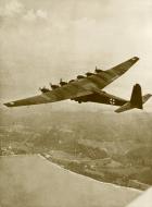 Asisbiz Messerschmitt Me 323D Giant showing its flight capabilities with one of its starboard engines out 01