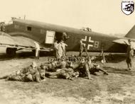 Asisbiz Junkers Ju 52 3m 7.KGrzbV1 1Z+BR landed at a captured Dutch airport Netherlands May 1940 ebay 01