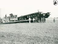 Asisbiz Junkers Ju 52 3m IV.KGrzbV1 1Z+Cx landing gear collapsed ebay1