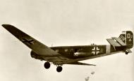 Asisbiz Junkers Ju 52 IV.KGrzbV 1 1Z+AY rud D2A dropping supplies mail Transporter P66