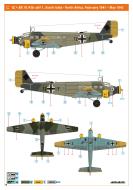 Asisbiz MTO Junkers Ju 52 3m Stab IV.KGrzbV1 1Z+BF Southern Italy 1941 43 eduard 0B