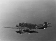 Asisbiz Junkers Ju 52 3mg5eW DR+WO being flight tested prior to delivery to a Seetransportstaffel 02