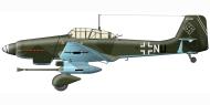 Asisbiz Junkers Ju 87G2 Stuka 10.(Pz)SG2 T6+NU WNr 494221 Wells Austria 1945 0A