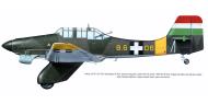 Asisbiz Junkers Ju 87A1 Stuka HAF B6+06 Hungary 1943 0A