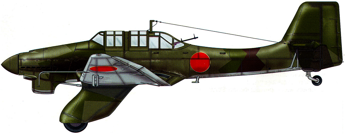 Junkers Ju 87K Stuka 1 Japanese Army Air Force Japan 1940 0A