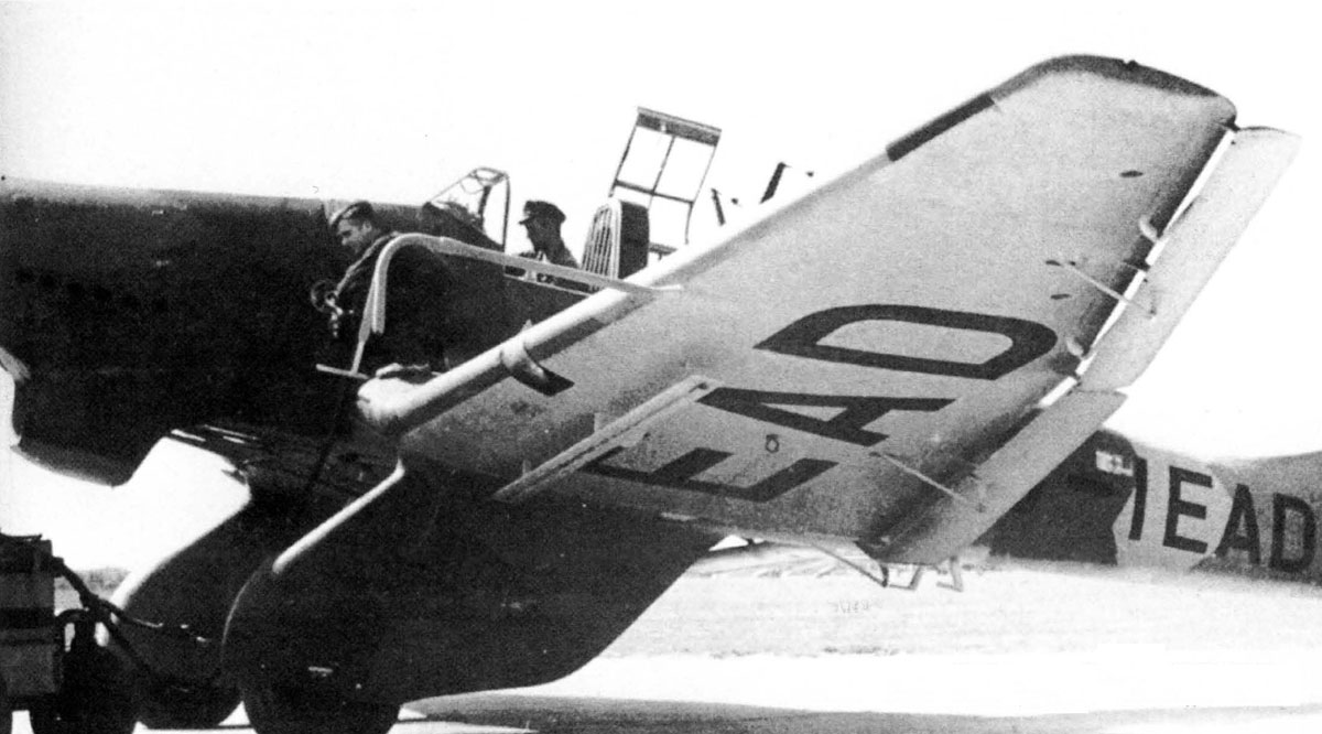 Junkers Ju 87A Stuka early production prototype D IEAD 01