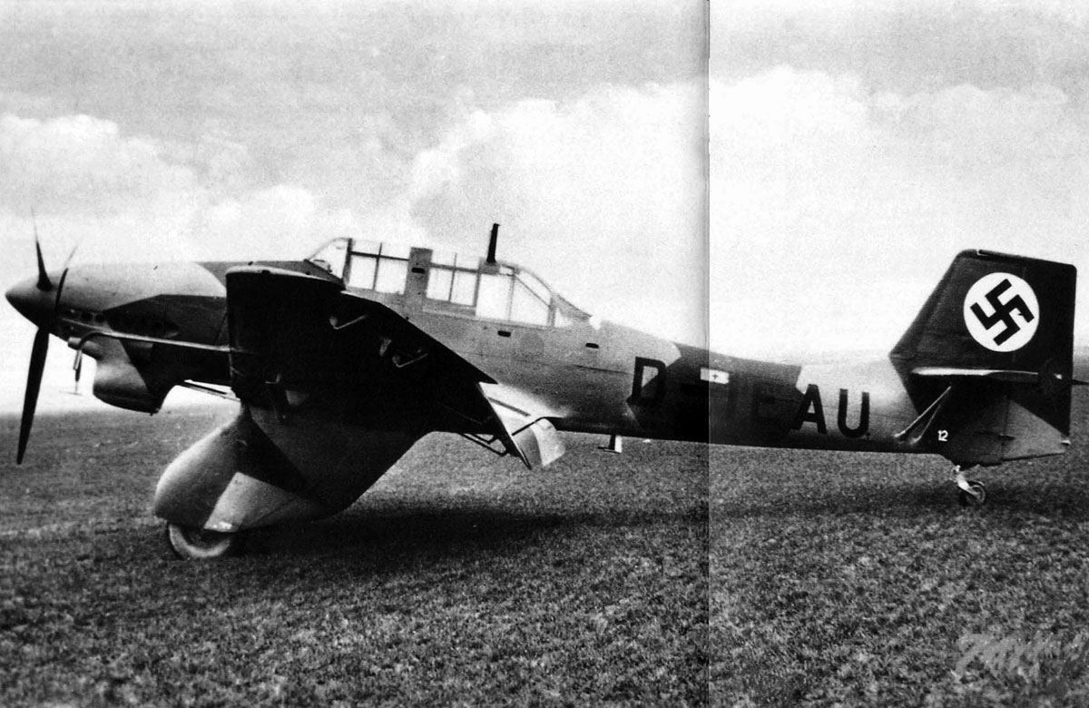 Junkers Ju 87A Stuka prototype D IEAU 01