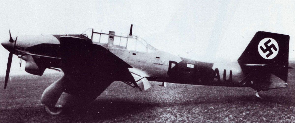 Junkers Ju 87A Stuka prototype D IEAU 02