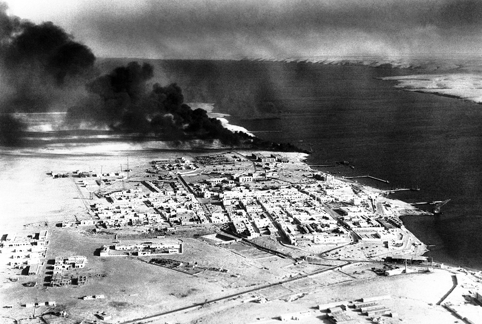 Ground targets hit by Stukas photograph of Tobruk 01