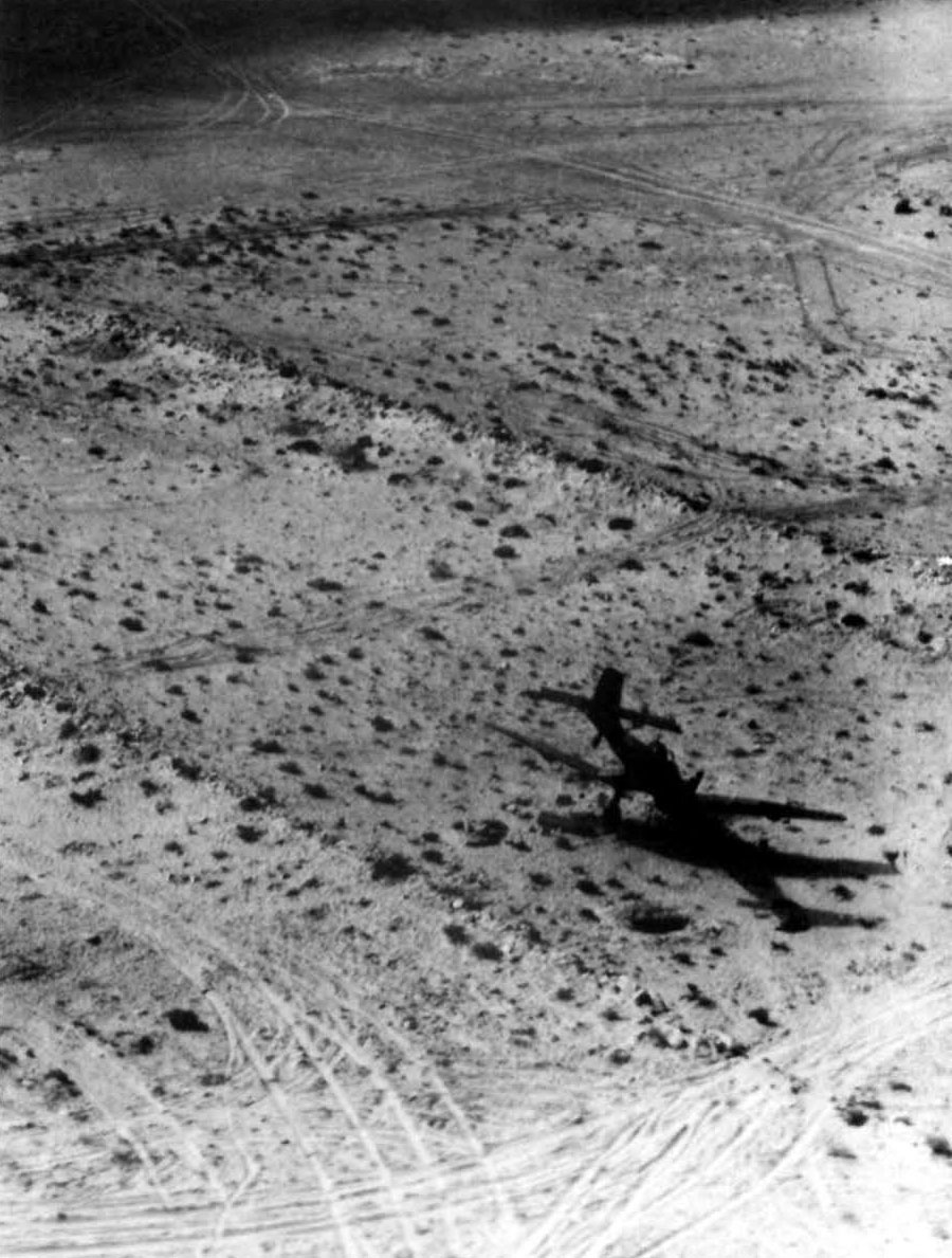 Junkers Ju 87 Stuka forced landed near Tobruk after a dogfight with allied fighters 1941 01