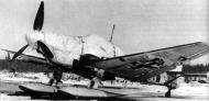 Asisbiz Junkers Ju 87H Stuka Stkz DJ+FU during tests with twin ski landing gear for winter ops 01