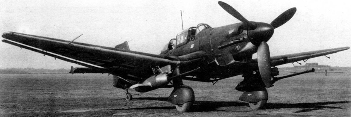 Junkers Ju 87G Stuka Stammkennzeichen code GC 01
