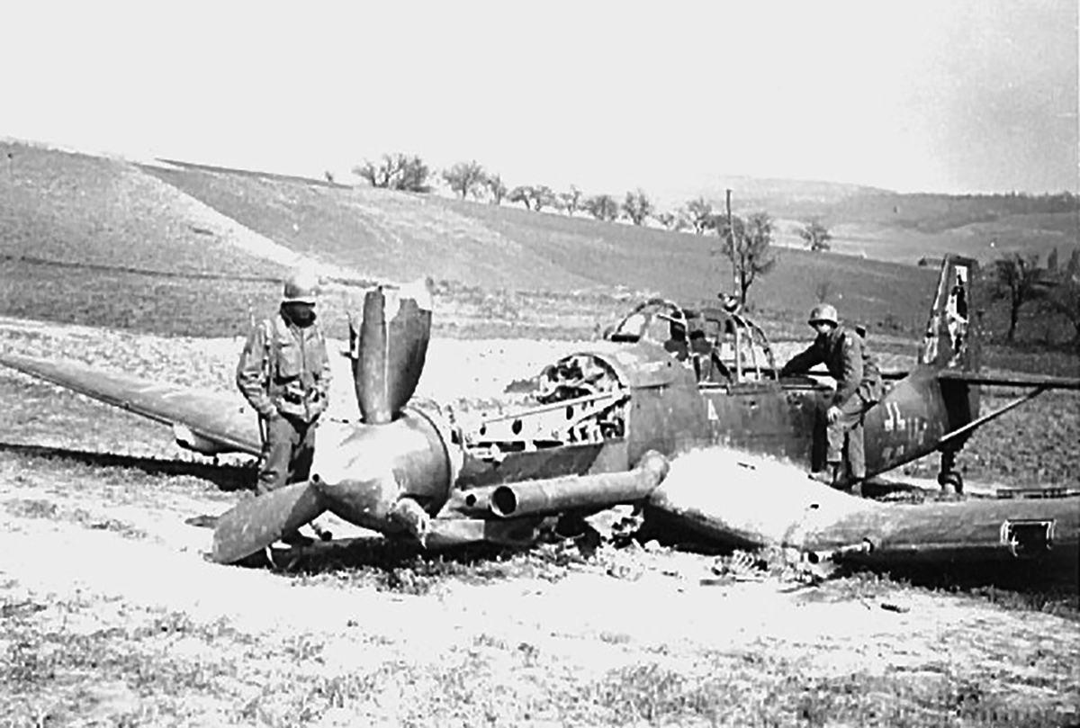 Junkers Ju 87D5 Stuka NSG2 WNr 141496 forced landing 4th Jan 1945 01