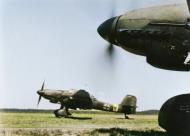Asisbiz Junkers Ju 87D7 Stuka 1.NSG8 E3+FH heading out on its next sortie Pori Finland 1944 01