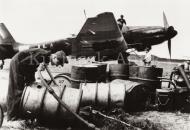 Asisbiz Junkers Ju 87D7 Stuka NSG8 being refueled Pori Finland 1944 eBay series 01