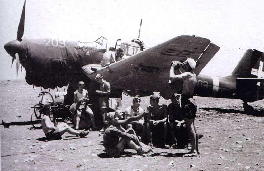 Junkers Ju 87R2 Picchiatelli RA 96 Gruppo 209 Squadriglia Derna Libya 1941 01