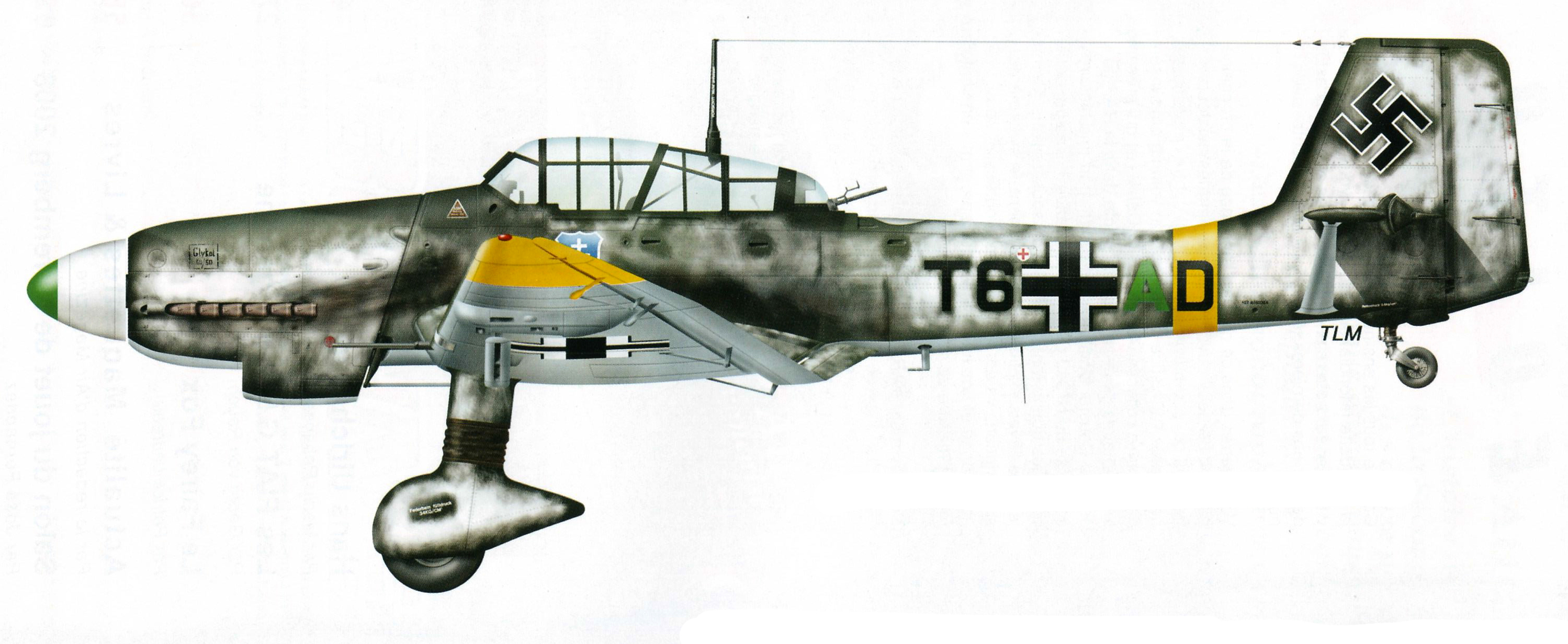 Junkers Ju 87D5 Stab III.SG2 Maj Hans Ulrich Rudel Russia 1943 0A