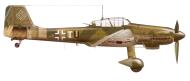 Asisbiz Junkers Ju 87D5 Stuka 10.(Pz)SG2 T6+TU later surrendered at Kitzingen 8th May 1945 0A