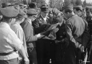 Asisbiz Aircrew luftwaffe I.SG3 crews being briefed on their next mission Immola 28th Jun 1944 07