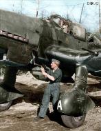 Asisbiz Junkers Ju 87D5 Stuka 1.SG3 S7+AH Stfkpt Hans Hannes Topfer Immola 28th Jun 1944 03