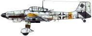 Asisbiz Junkers Ju 87D5 Stuka 1.SG3 S7+BH flown by Boensel Dorpat Estonia Mar 1944 0A