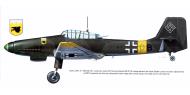 Asisbiz Junkers Ju 87D5 Stuka Stab I.SG77 S2+DB eastern front summer 1944 0A