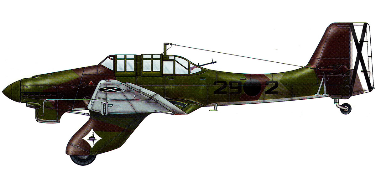 Junkers Ju 87A Stuka VJ88 (29x2) Condor Legion Spain 1938 0A