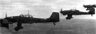 Asisbiz Junkers Ju 87B Stuka 5.StG1 +DN in formation 01