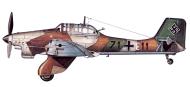 Asisbiz Junkers Ju 87A Stuka 1.StG167 71+E11 Germany 1937 profile 0A