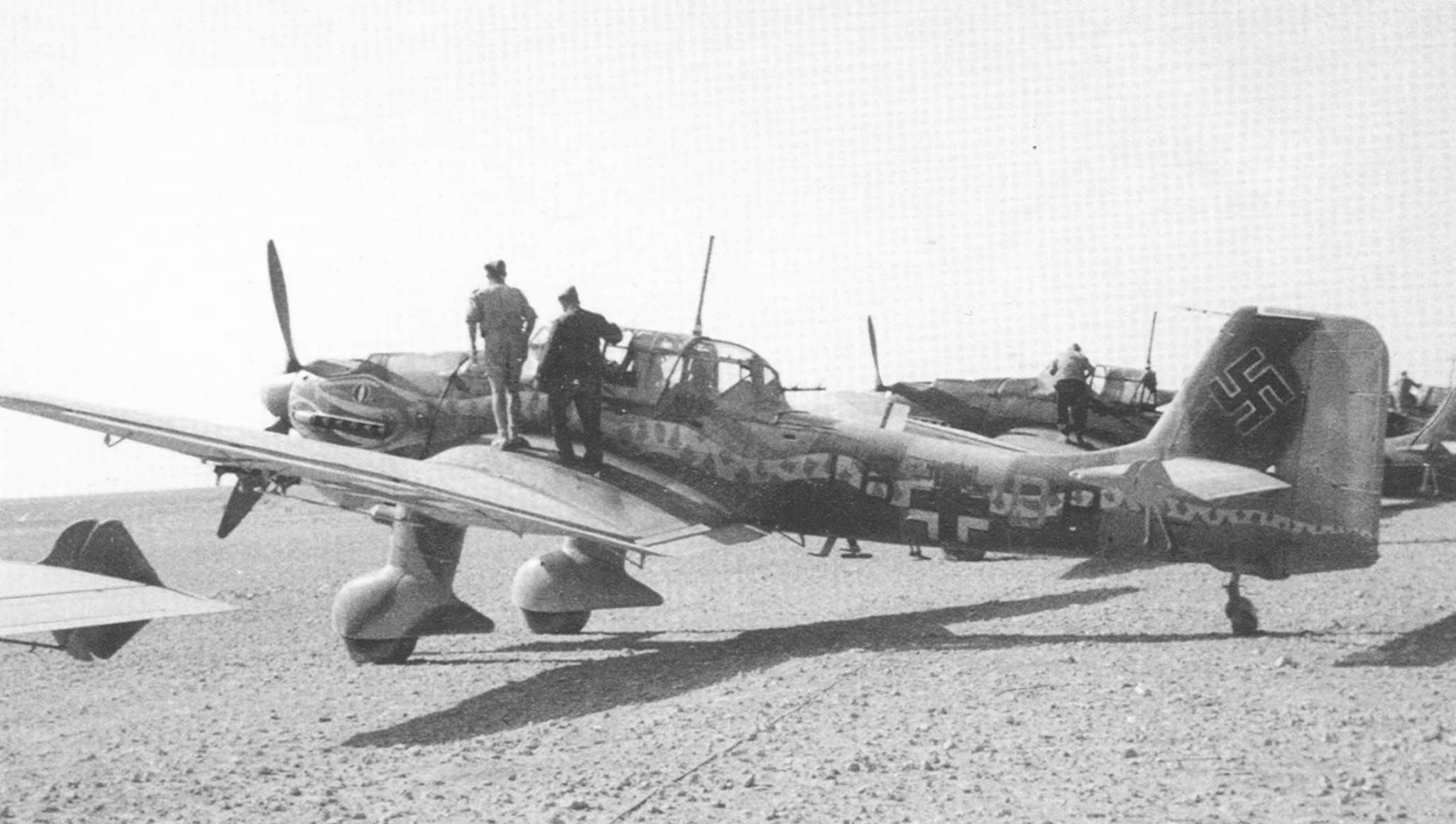 Junkers Ju 87R2 Stuka 6.StG2 (T6+DP) Tmimi Libya 1941 02